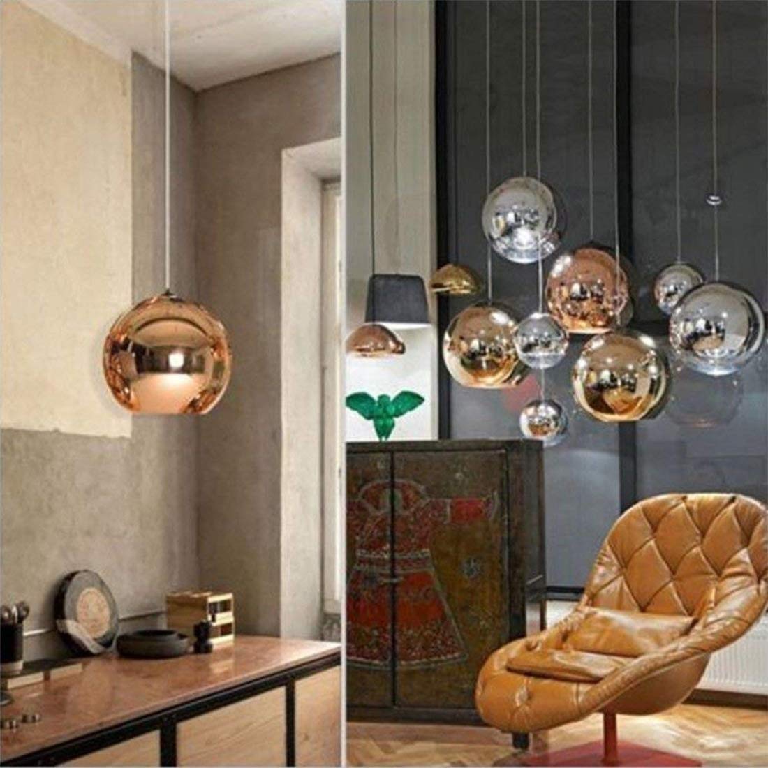 Revamp Your Living Room: Innovative Inspirations with the Trendy Metal Balls Ceiling Lamp