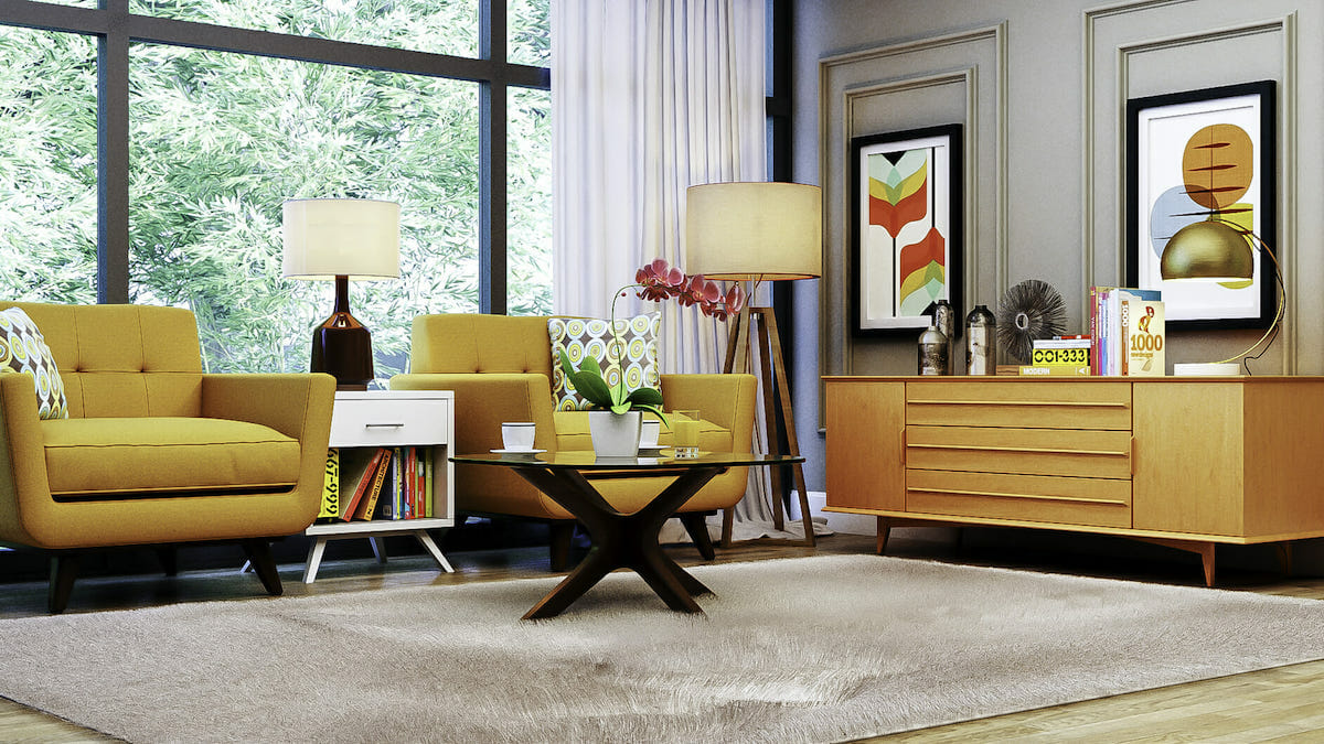 Mid-Century Modern Decor Ideas.