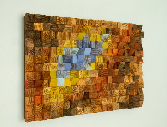 Transform Your Space with 3D Wooden Mosaic Masterpieces!