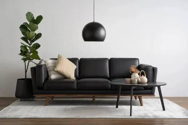 Black Sofa for the Living Room – Stylish Models and Arrangement Suggestions